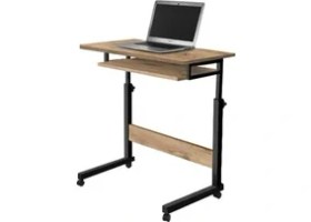 Resim Vivense Yükseklik Ayarlı Klavyelikli Laptop Sehpası, Çam, 70X40 