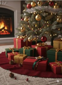 Resim 12 18 7 Cm Nebia No:1 Dikdörtgen Hediye Kutusu Yılbaşı Dekoratif Hediye Paketi 9+ 