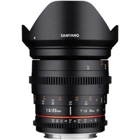 Resim Samyang 20mm T1.9 ED AS UMC Cine Lens (Sony E) 