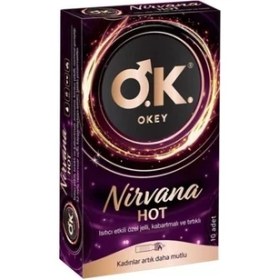 Resim Okey Nirvana Hot Prezervatif 10'lu 