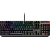 Resim ASUS ROG Strix Scope RX Blue Switch IP57 Su Geçirmez ve Toza Dayanıklı Türkçe Optik Mekanik Gaming Klavye 