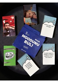 Resim Moodunu Bul Mini Klasik Kart Oyunu 3. Paket 45 Kart 