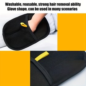 Resim 3-in-1 Pet Hair Removal Gloves - Çift Taraflı Statik Fırçalar Köpekler ve Kediler için, Giysiler, Mobilyalar ve Halılar için Anında Kürk Temizleme, Bahar Temizliği ve Günlük Pet Ebeveynliği için İdeal, Tekrar Kullanılabilir ve Yıkanabilir, Pet Bakımı Eldivenleri | Pet Lover Hediyesi | Pet Hair Removal için Statik Fırçalar, Köpek Bakımı Eldivenleri 