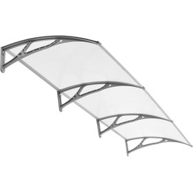 Resim Genel Markalar Kapı Üstü Pratik Sundurma 360 X 80 Cm Gri 