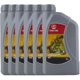 Resim Petro Tıme Petro Time 10W-40 Racing 4t Motosiklet Motor Yağı 1 L 6 Adet 