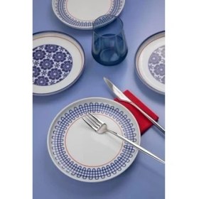 Resim Aesco Porselen 6 Kişilik 19 cm Pasta Takımı 
