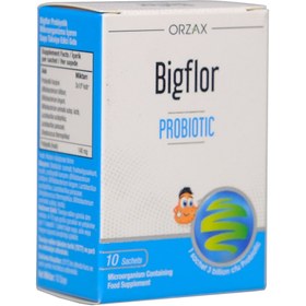 Resim Orzax Bigflor Probiotic Prebiotic 10 Sase 