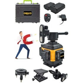 Resim Deko Turkey DKT12LL Mıknatıslı Yeşil Çizgi Lazer Hizalama 