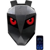 Resim Misda Store Ape Ledli Motosiklet Çantası 25 Modlu Mobil Kontrollü Akıllı Motorcu Sırt Çantası Gözlü Motorsiklet 