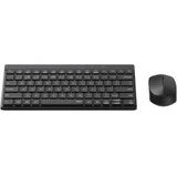 Resim AyrStore Rapoo 8000GT Wrl Tr Klavye Mouse Set Siyah 
