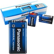 Resim PANASONIC MANGANEZ 9 VOLT 12Lİ PİL (PAKET FİYATI)(6F22BE\u002F1S) 