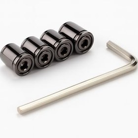 Resim Spelt Piano Black Otomobil Araba Motosiklet 4'lü Sibop Kapak Seti 