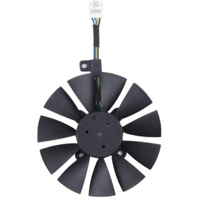 Resim T129215su Strix Soğutma Rx470 Rx460 R9 Mm Kartı Gtx980tı Grafik Fanı Ctx1080 Bilgisayar Asus 87 390x Ae 