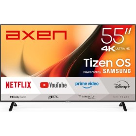 Resim Axen AX55FMN501 55" 139 Ekran UHD Tizen Smart LED TV 