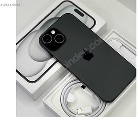 Resim Apple iPhone 15 İkinci El YD | 128 GB | Siyah 