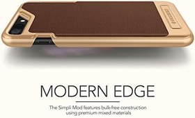 Resim Vrs Design VRSSMIP8P iPhone 8 Plus/ 7 Plus Simpli Mod Kılıf, Arka Kapak Kahverengi 