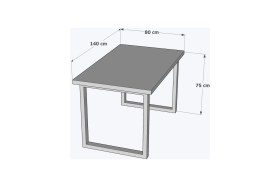 Resim BRK Design Ahşap Doğal Kütük Yemek / Toplantı / Çalışma Masası 
