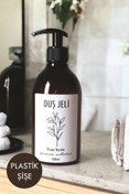 Resim Fisun Home Amber Duş Jeli Mika Plastik Şişe Banyo Düzenleyici 500ml 