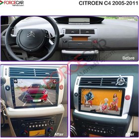Resim CİTREON C4 2005_2011 ANDROİD MULTİMEDYA 2_32 KABLOSUZ CARPLAY 