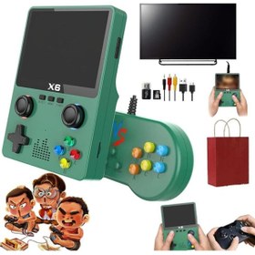 Resim ZELMOBİLE X6 Retro Game Console Nostalji Oyun Konsolu 