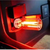 Resim Willowhaven Kırmızı 1 Adet Led Araç İçi Aksesuar, Dokunmatik Dekoratif Usb Gece Lambası 