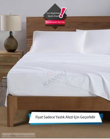 Resim 10 Adet Kapaklı Nonwoven Kumaş 50x70cm Yastık Alezi , Yastık Koruyucu, Sıvı Önleyici, Sıvı Karşıtı 