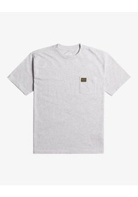 Resim Rvca Evyzt00127-ahr Americana Pocket Ss Tee Erkek Spor Tişört Gri 