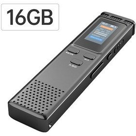 Resim K66 Ses Kaydedici - 16gb Hafıza, 72 Saat Kayıt Süresi, 0.96" Tft Renkli Ekran, 1536kbps, Ses Kontrolü, Dış Ses Çıkışı, Dahili Batarya 