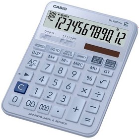 Resim Casio Dj-120dpluslbwadp Hesap Makinesi Desktop Gri - Siyah 