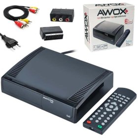 Resim Genel Markalar Awox Logix Kasalı Mini Uydu Alıcı Dijital Scart Rca 