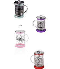 Resim French Press Silikon Tabanlı Asorti Coffee Mug 800 Ml Çok Renkli 