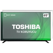 Resim Bestekran Toshiba Uyumlu 49Ll2A63Dt Tv Ekran Koruyucu - Toshiba Uyumlu 49" Inç 123 Cm Ekran Koruyucu 