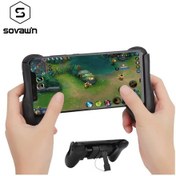 Resim Pubg Mobil Oyun Denetleyicisi Için Taşınabilir Gamepad Genişletilmiş Kolu Tutucu Iphone Uyumlu Android Akıllı Telefonlar Için Oyun Kavrama 4.5-6 'ınç 
