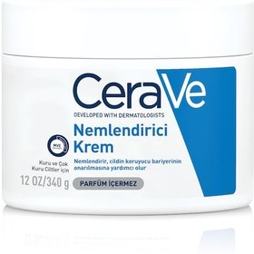Resim CeraVe Kuru ve Çok Kuru Ciltler İçin Nemlendirici Krem 340 G 