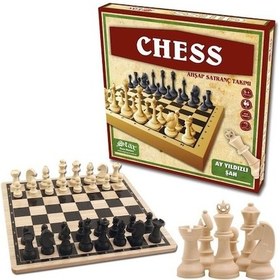 Resim Star Chess Ahşap Satranç Takımı 