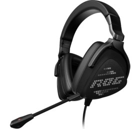 Resim Asus Rog Delta S Anımate 7.1 Ess Quad-Dac Aı-Mıc Özellikli Dairesel Rgb Aydınlatma Usb-C Bağlantılı Pc/Ps4/Xbox/Nıntendo Ve Mobil Oyunlar İçin Rgb Oyuncu Kulaklığı 
