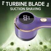 Resim 1 adet Turbo Spin Lint Remover, USB ile Şarj Edilebilen Dijital Ekranlı Giysi Tüy Kesici, Kazak Topu Temizleyici, Ev Kumaş Tıraş Makinesi, Giysiler, Pantolonlar, Yatak Takımları İçin, Kuru Temizleyiciler İçin Uygun, Mükemmel Sevgililer Günü ve Noel Hediyesi 
