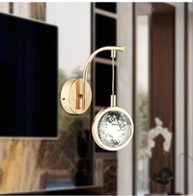 Resim Eldon Modern Gold 3 Renkli 5 Watt Tasarım Salon Koridor Ledli Salon Aplik Sarı 