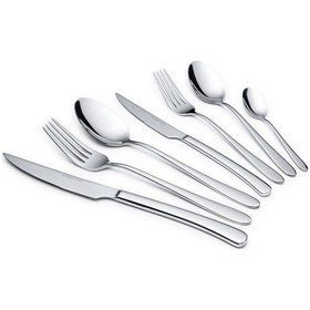 Resim Maxx Doria Capella S 6 Kişilik 42 Parça Çatal Kaşık Bıçak Takımı Pa1048 Metal 