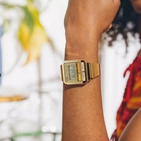 Resim Casio A120WEG-9ADF Kol Saati, Altın Sarısı, Standart 