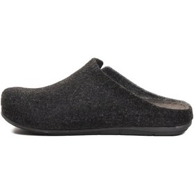 Resim Siyah Anatomik Keçe Erkek Ev Terlik K-63.007 M Siyah 