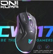 Resim Techbloom Onıkuma Black Gaming Mouse Rgb Aydınlatmalı Mekanik Fare Erkek Kadın Bilgisayar Usb - 