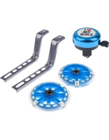 Resim Ledong Shop A Çocuk Bisikleti Çocuk Bisiklet Bisiklet Bisiklet Stabilizatörleri + Bisiklet Direksiyon Zili Güvenlik Kornası (Yurt Dışından) 