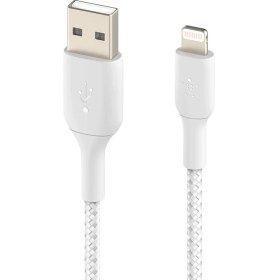 Resim Belkin Örgülü Lightning Kablosu (Iphone, Ipad, Airpods Için Boost Charge Lightning/usb Kablosu) Mfi 