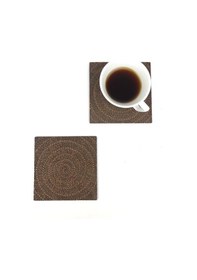 Resim Bardak Altlığı Model -50 Kahverengi 