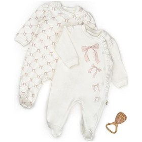 Resim Bebek 2li Tulum %100 Organik Pamuk , Bebek - Yenidoğan- Csy8148 Powder 