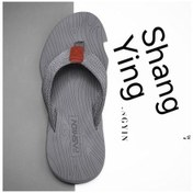 Resim Snapbuy Parmak Arası Terlik Erkek Yaz Yeni Gündelik Parmak Arası Terlik Erkek Sandalet Dış Giyim Kaymaz Plaj Sandaletleri Gri 