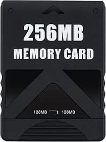 Resim Mcbazel PS2/ PS2 Slim Konsol için 256MB Oyun Hafıza Kartı 