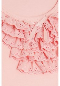 Resim Breeze Kız Çocuk Tişört Güpürlü 9 Ay-8 Yaş, Pembe-pembe Pembe 