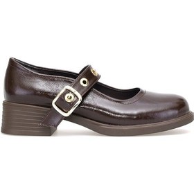 Resim Elit Pm161 K1026 Kadın Casual Ayakkabı Kahverengi Kahverengi 